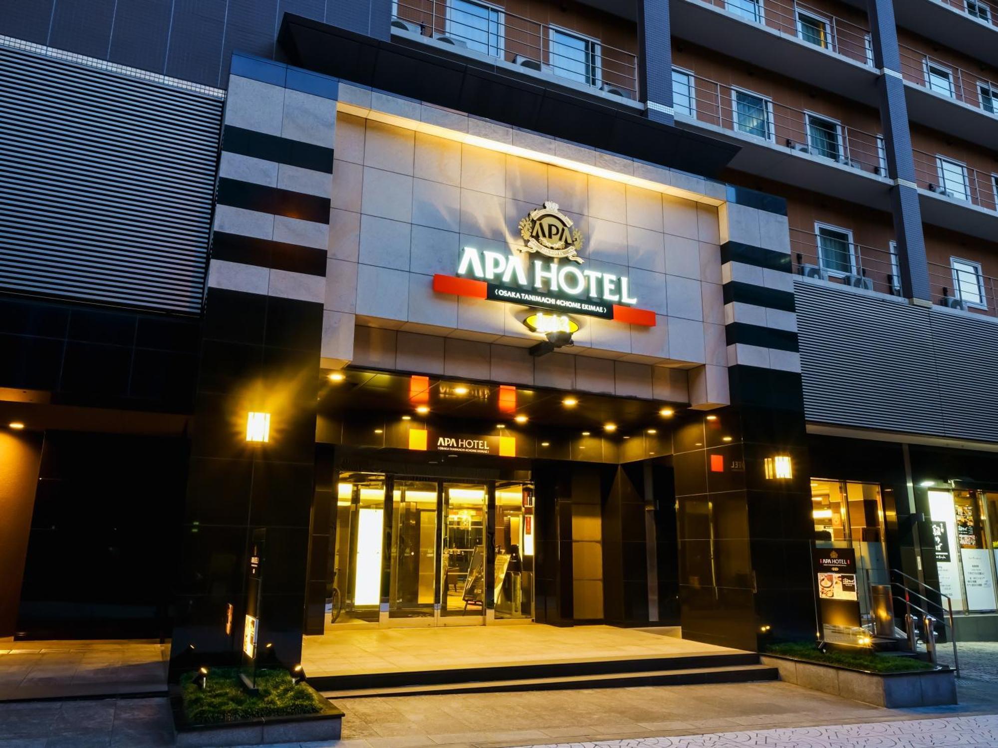 Apa Hotel Osaka Tanimachi Yonchome-Ekimae Dış mekan fotoğraf